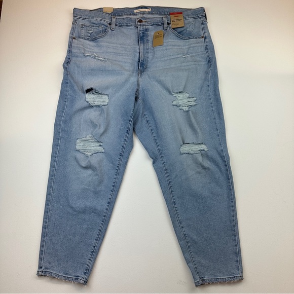 Levi’s High Waisted Mom Jeans Size 20W NWT - Picture 3 of 13